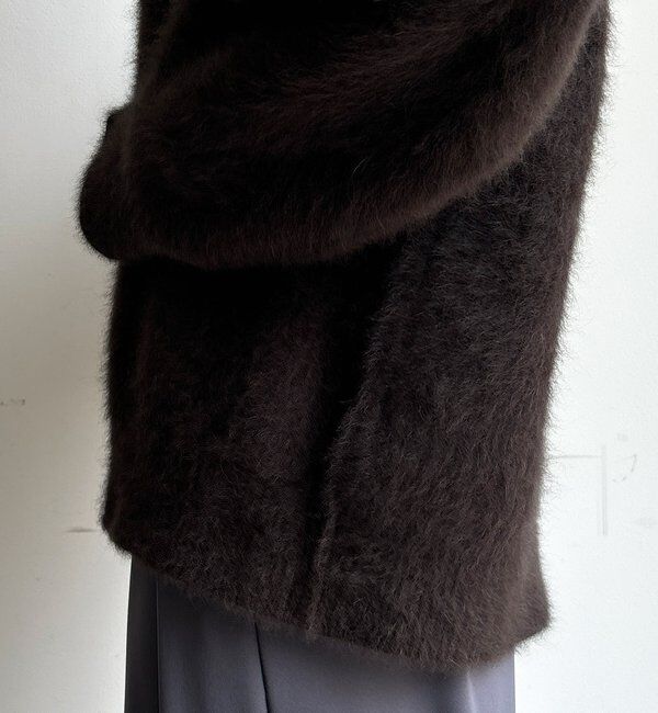  「ファーカシミヤプルオーバー」|ニット・セーター|