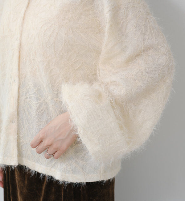  「【2WAY】フェザードッキングニットカーディガン」|カーディガン|