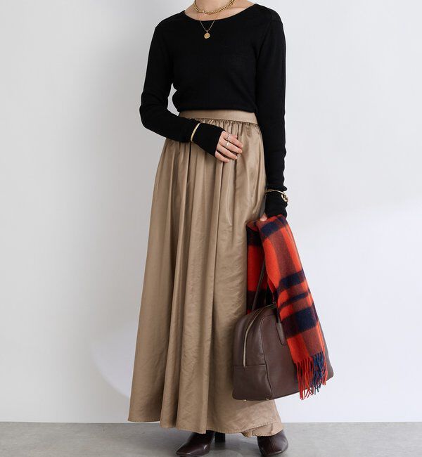  「【収納力◎】ロングハンドルレザーボストン」|ショルダー・メッセンジャー|