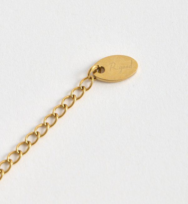  「【R.good（アールドットグッド）】ボールチェーンアクセントネックレス」|ブローチ・コサージュ|