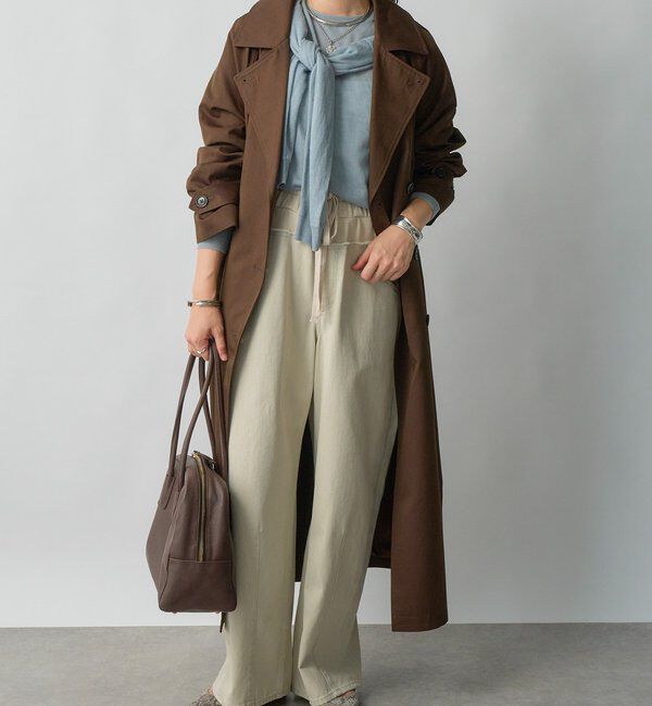  「【キャッチーなデザイン】スウェットドッキングデニム」|デニム|