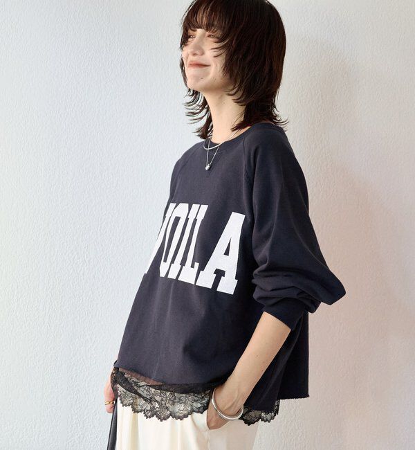  「予約【新色追加/Yossshiiii企画】ワイドロゴカットオフスエット」|Tシャツ・カットソー|