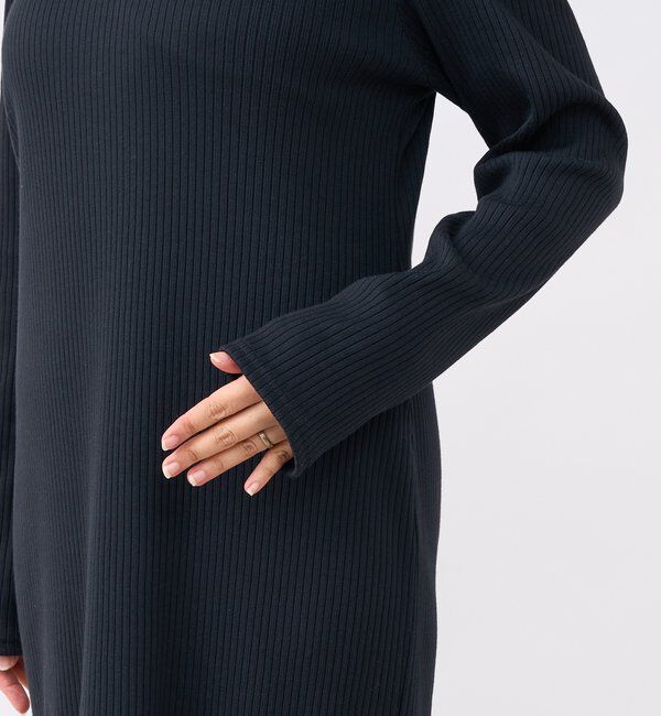  「【全骨格細見え】NEW2WAYロングリブワンピース」|ワンピース|