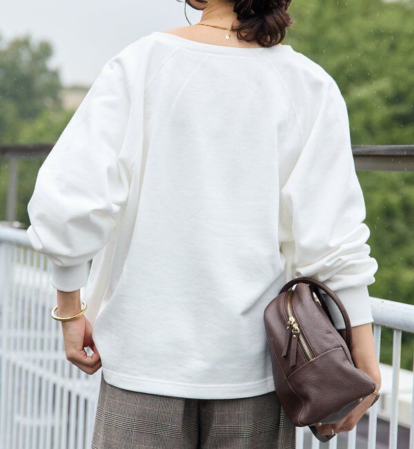  「予約【新色追加/抜け感◎】ハーフZIPスウェット」|Tシャツ・カットソー|