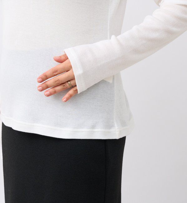  「【リバイバル/新色追加】バレリーナネックカットソー」|Tシャツ・カットソー|