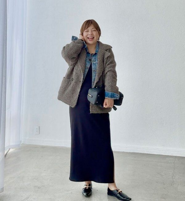  「【インフルエンサーYossshiiii企画】ボアライクコーディガン」|カーディガン|