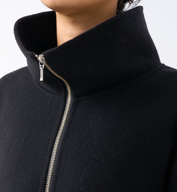  「【ハンサムな着こなしに】スタンドZIPリバーコート」|その他|