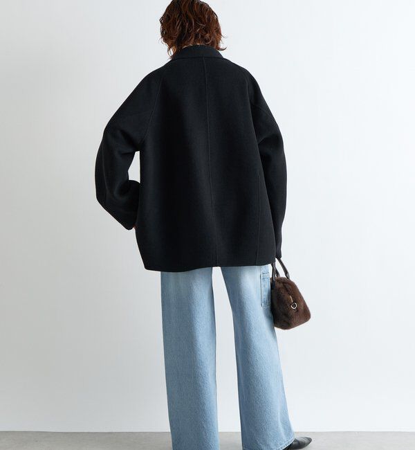  「【ハンサムな着こなしに】スタンドZIPリバーコート」|その他|