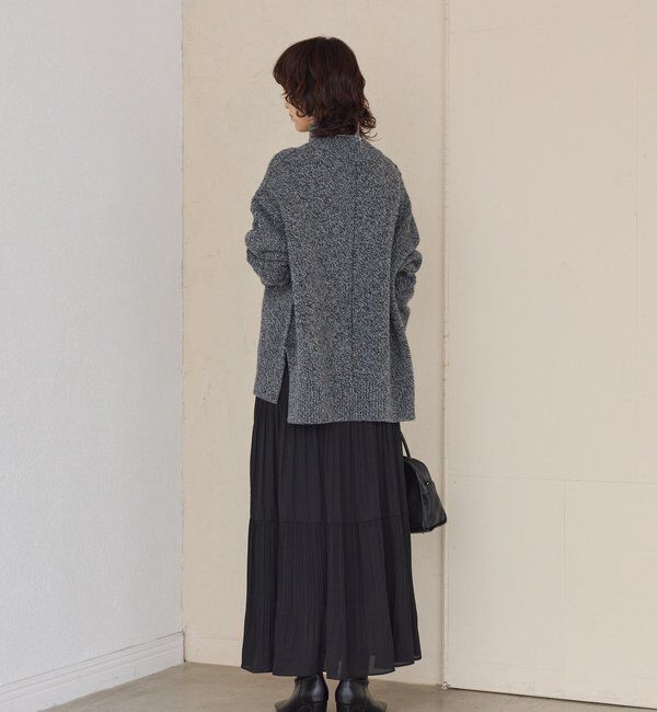  「【上品見え】ティアードプリーツスカート」|スカート|