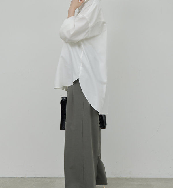  「【ルミネ限定カラーあり！】ツイルオーバーシャツ」|シャツ・ブラウス|