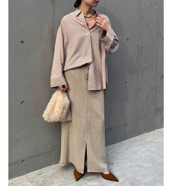  「【ルミネ限定カラーあり！】ツイルオーバーシャツ」|シャツ・ブラウス|