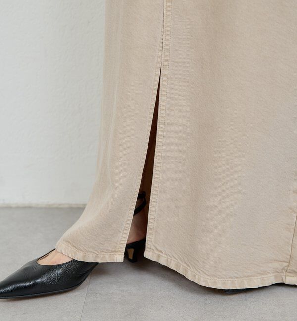  「【セットアップ対応】リヨセルスリットスカート」|スカート|