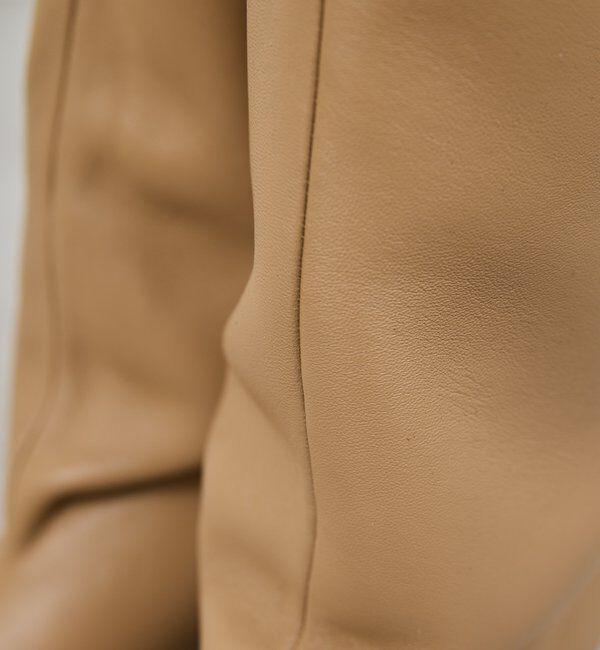  「【2.718】ドレープロングブーツ」|ロングブーツ|