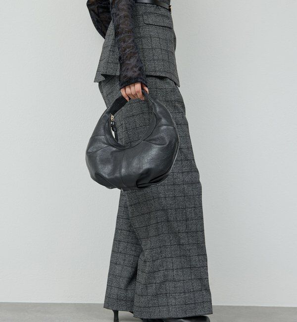  「タックワイドストレートパンツ」|チノ|