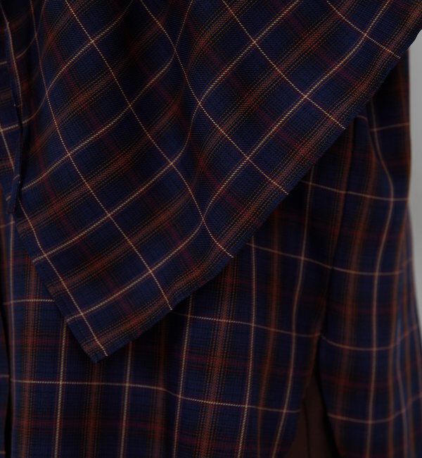  「【HERITANOVUM】ケープシャツ」|シャツ・ブラウス|