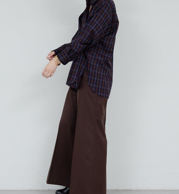  「【HERITANOVUM】ケープシャツ」|シャツ・ブラウス|