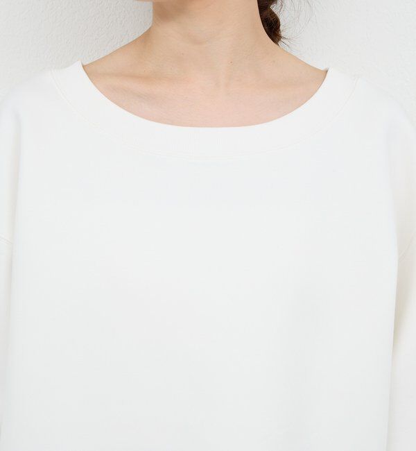  「【大人のスウェット】ボートネックスウェット」|Tシャツ・カットソー|