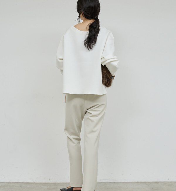  「【大人のスウェット】ボートネックスウェット」|Tシャツ・カットソー|