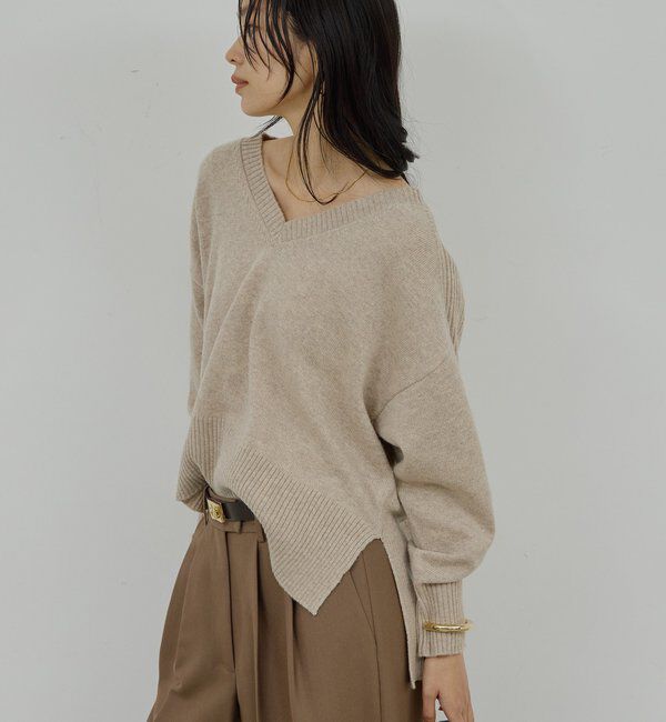  「【脱マンネリニット】【MANAKAコラボ】フードセットニット」|ニット・セーター|