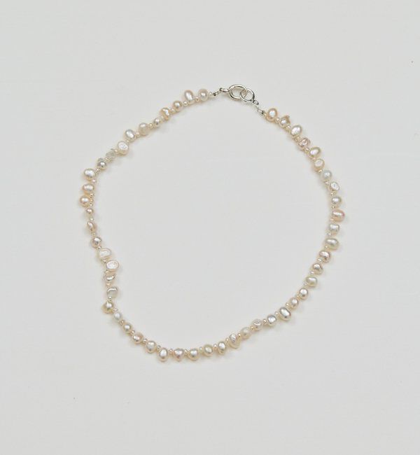  「【2.718】ランダムパールショートネックレス」|リング|