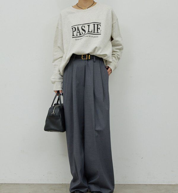  「PASLIEロゴスウェット」|Tシャツ・カットソー|