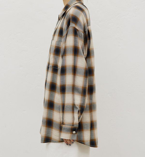  「オンブレチェックシャツ」|シャツ・ブラウス|