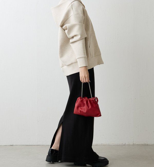  「レザー巾着4WAYミニショルダーバッグ」|ショルダー・メッセンジャー|