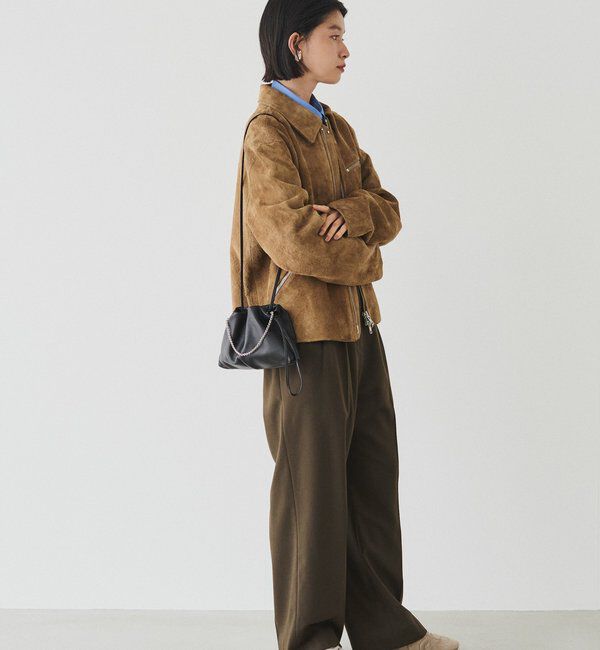  「レザー巾着4WAYミニショルダーバッグ」|ショルダー・メッセンジャー|