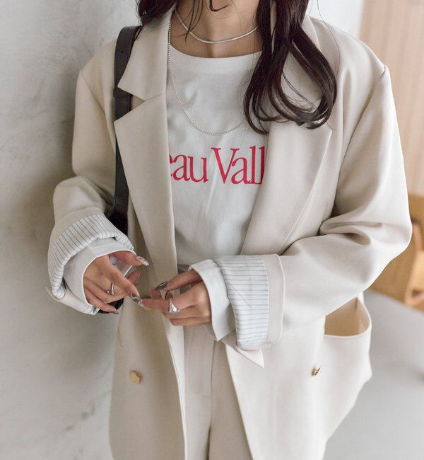  「金ボタンテーラードジャケット」|テーラードジャケット|