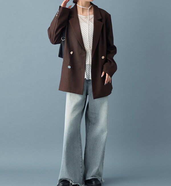  「金ボタンテーラードジャケット」|テーラードジャケット|