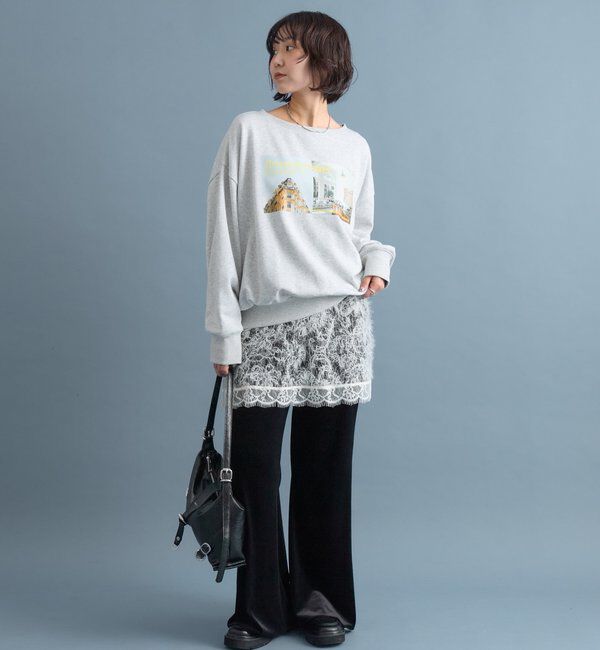  「ベロアフレアパンツ」|チノ|