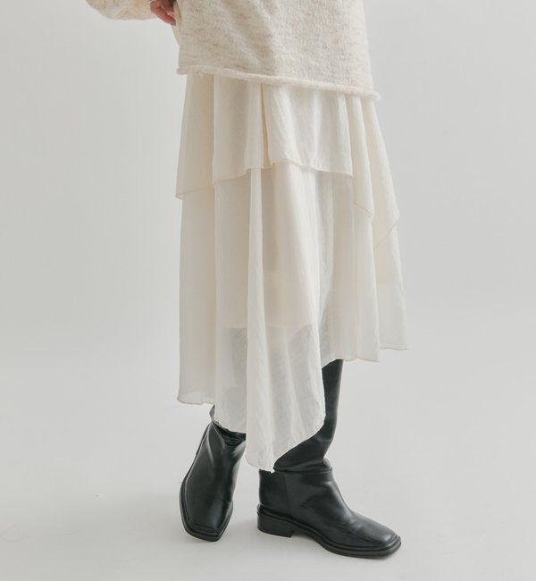  「フリルアシメスカート」|スカート|