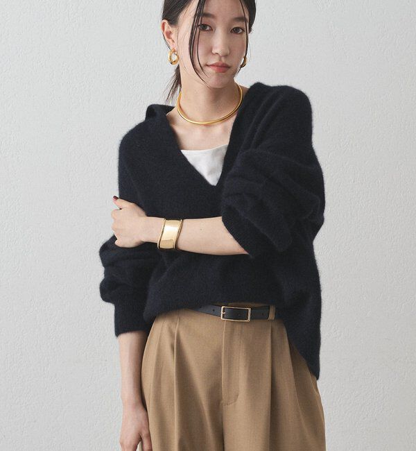 「FURウールスキッパーニット」|ニット・セーター|