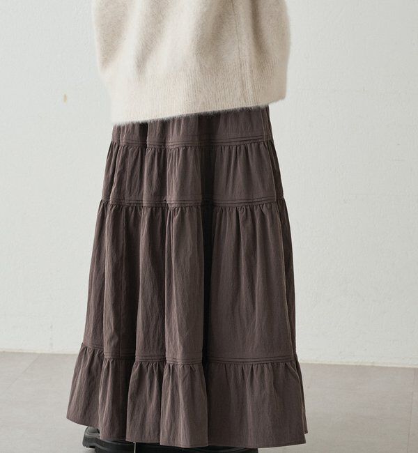  「ギャザーティアードスカート」|スカート|