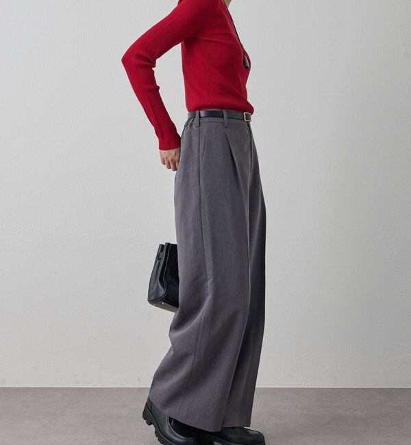  「BASICクルーニット」|ニット・セーター|