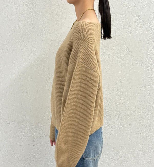  「オフショルニット」|ニット・セーター|