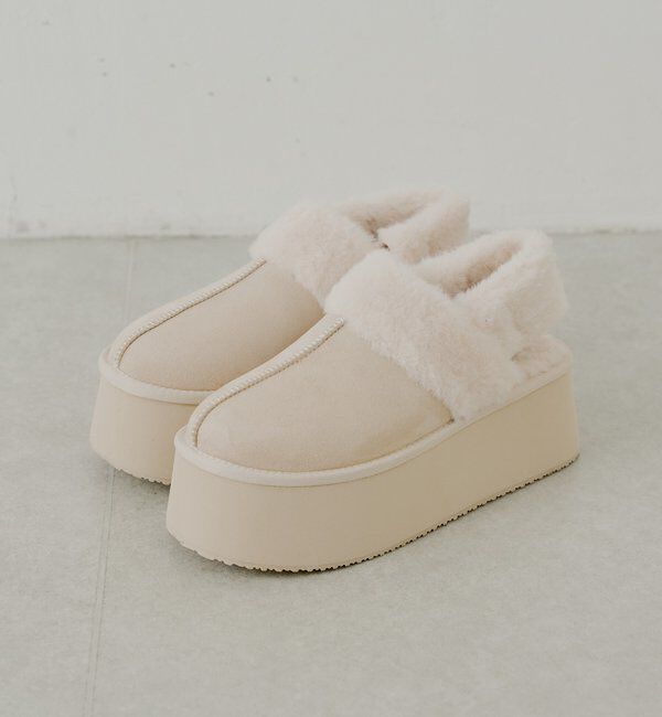  「2way厚底ムートンサボ」|その他|