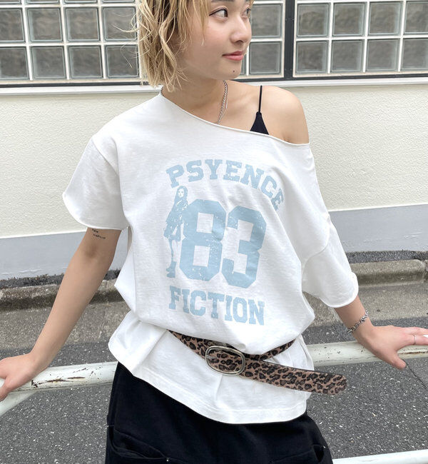  「【新色追加】エリオットオフショルTEE」|Tシャツ・カットソー|