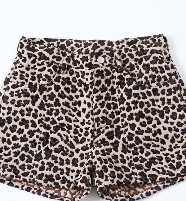  「LEOPARD JACQUARD SHORTS」|チノ|