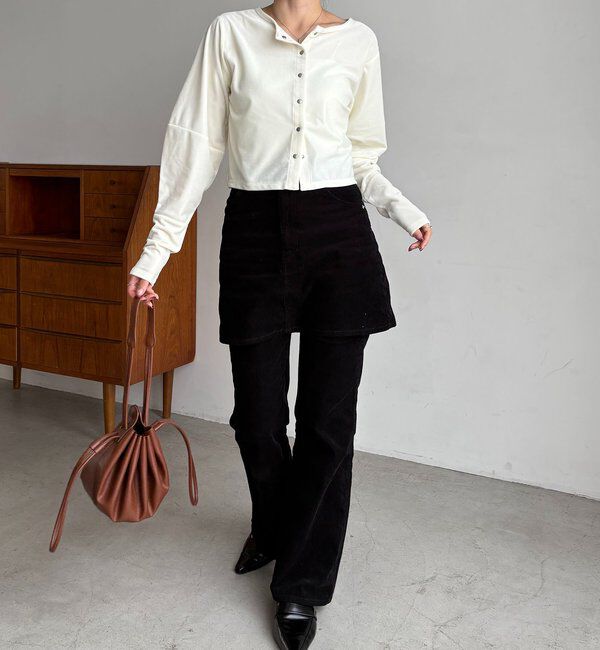  「ベロアカーディガン」|Tシャツ・カットソー|