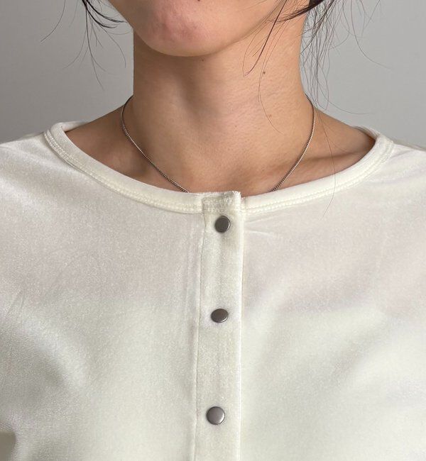  「ベロアカーディガン」|Tシャツ・カットソー|