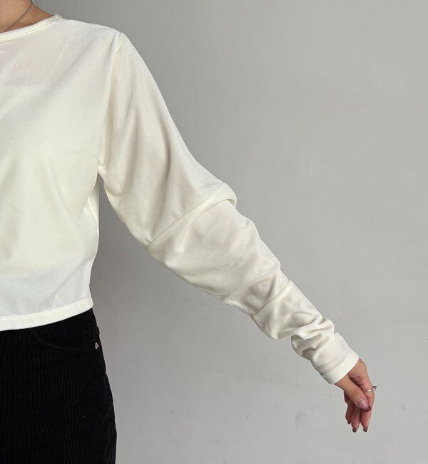  「ベロアカーディガン」|Tシャツ・カットソー|