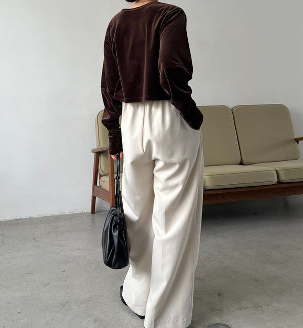  「ベロアカーディガン」|Tシャツ・カットソー|