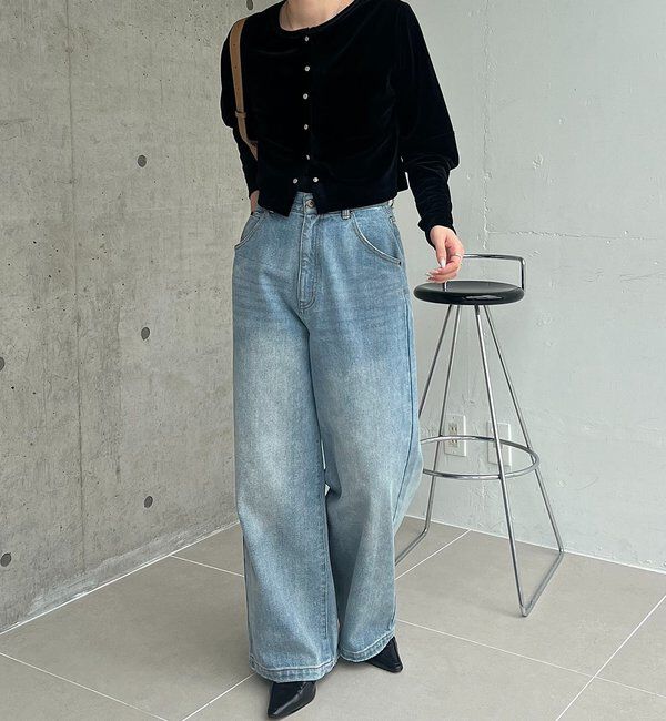  「ベロアカーディガン」|Tシャツ・カットソー|