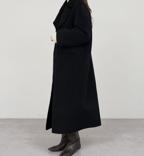  「ビッグカラーリバーロングコート」|その他|