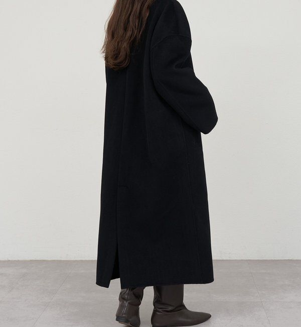  「ビッグカラーリバーロングコート」|その他|