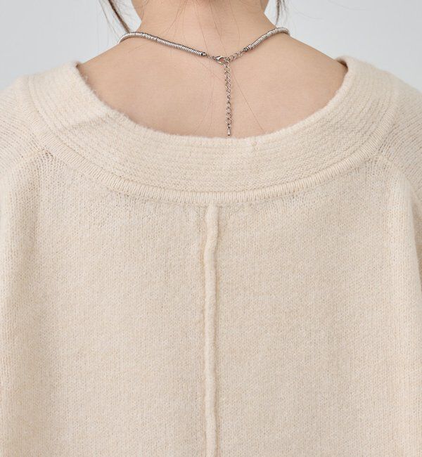  「【@kanako_ikiコラボカラー】【全骨格キレイ見え】ウェーブネックニット」|ニット・セーター|