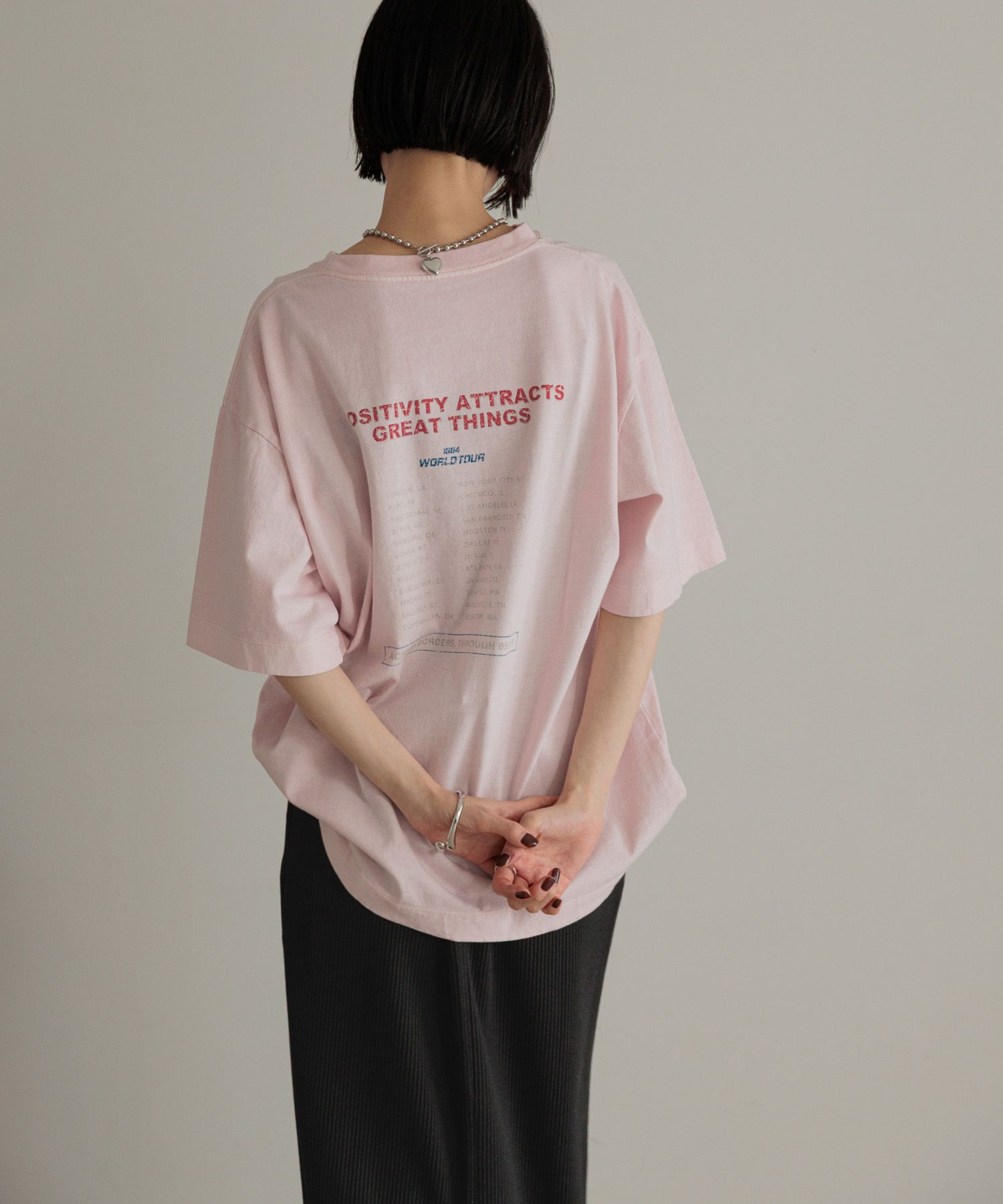LOWRYS FARM「ＵＳＥＤバンＴＳＳ」|Tシャツ・カットソー|