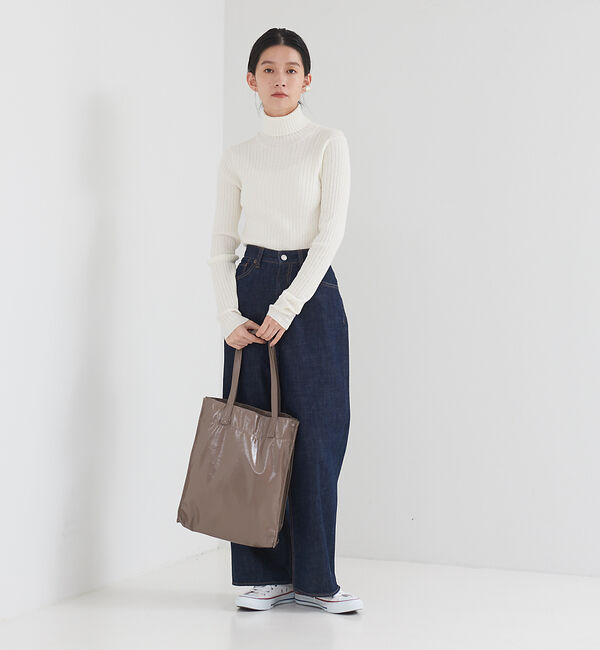 collex「タートルリブプルオーバー」|ニット・セーター|