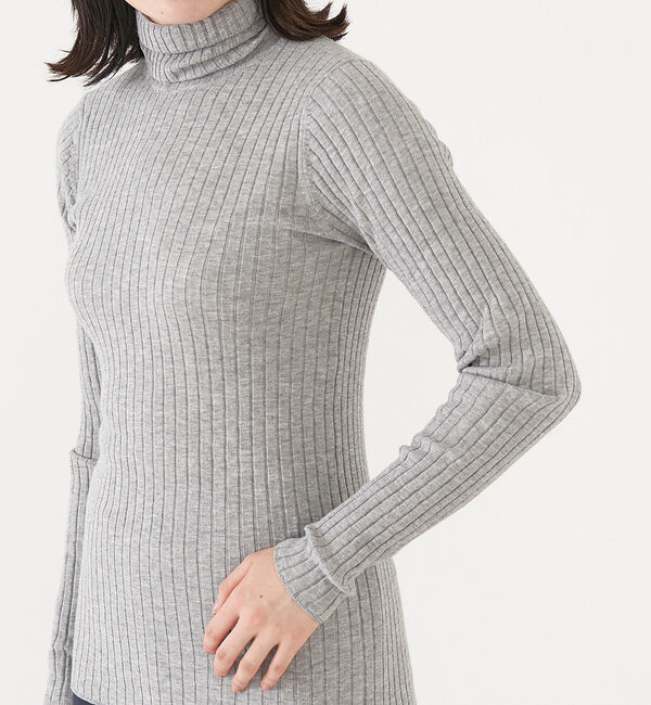 collex「タートルリブプルオーバー」|ニット・セーター|